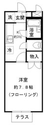 ベルコート貫井の物件間取画像